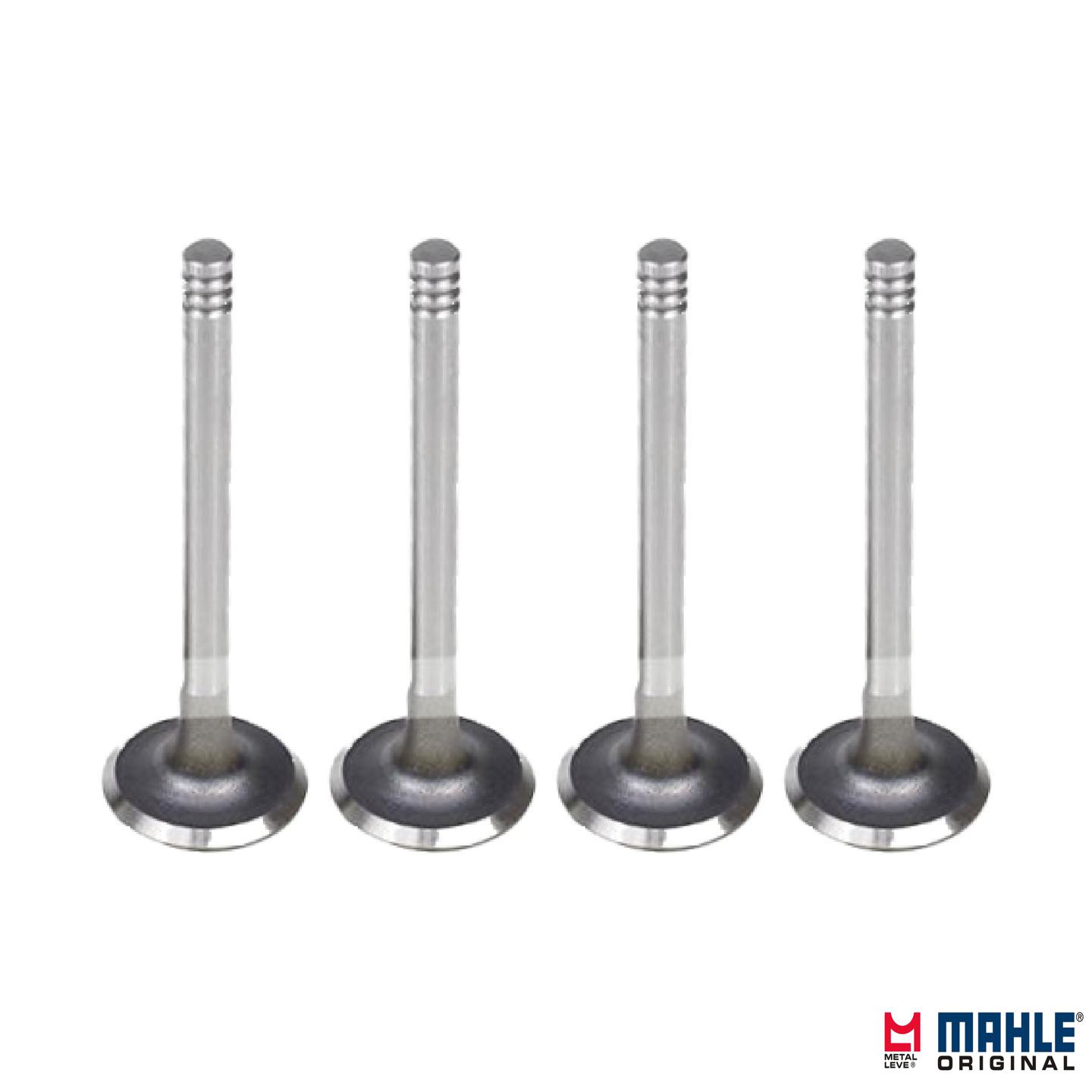 Jogo com 4 Válvulas de Admissão - Mahle Metal Leve - VA0700082 STD