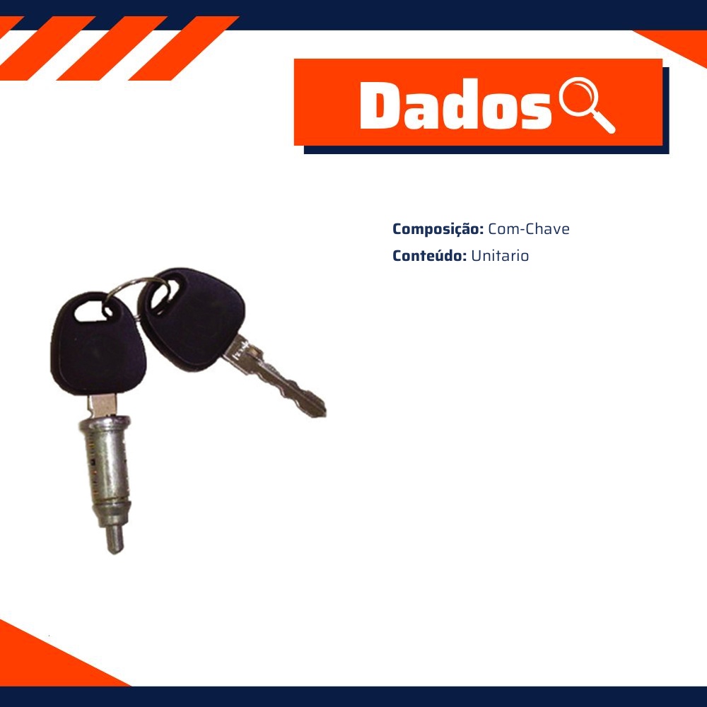 Cilindro de Ignição para Mercedes-Benz Accelo 715 C e Accelo 915 C - Universal Automotive - 50393