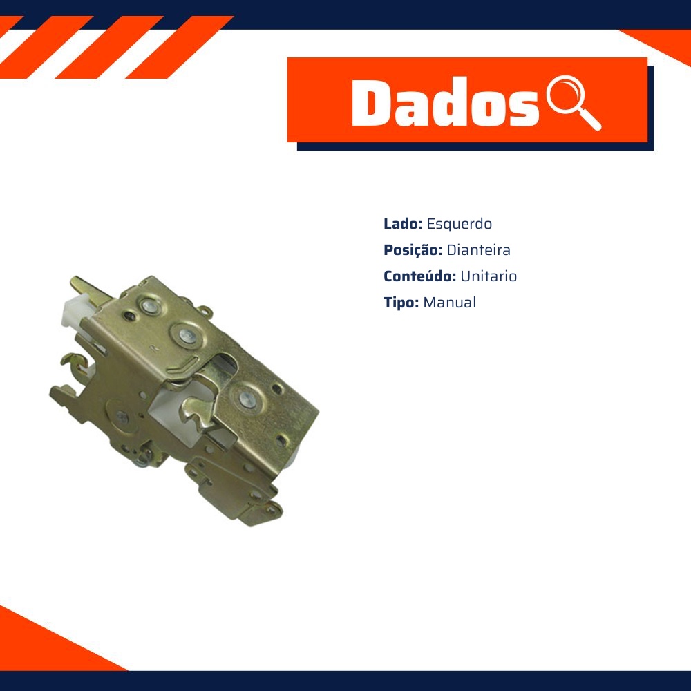 Fechadura da Porta - Universal - 50455