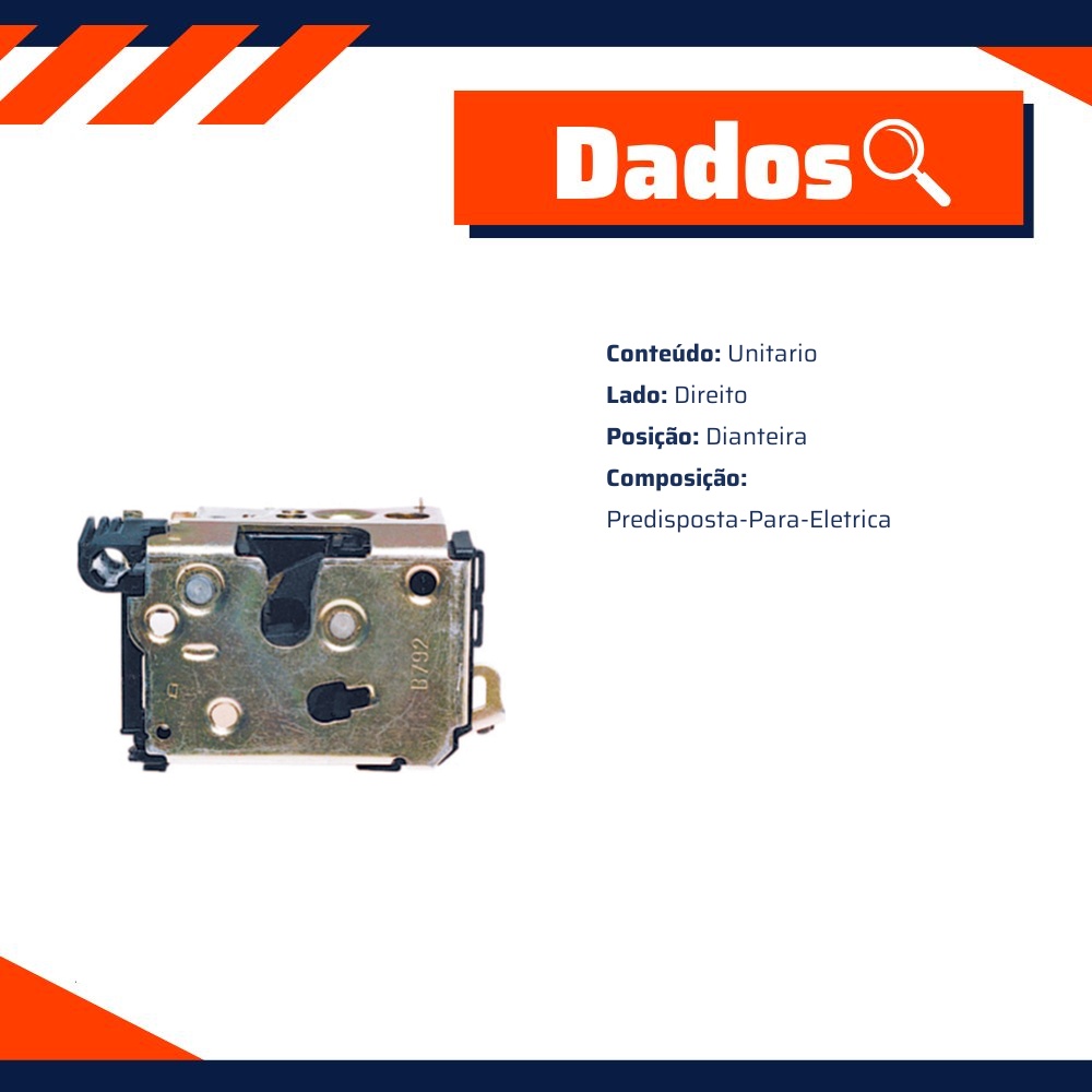 Fechadura da Porta - Universal - 50582