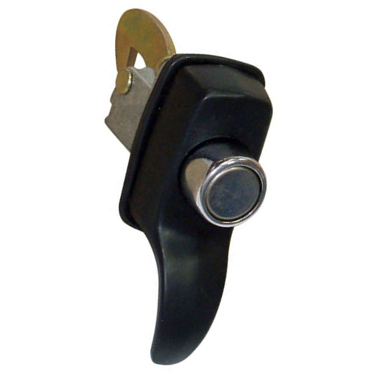 Maçaneta Externa C/ Puxador - Preto - S/Chave - Universal - 60548