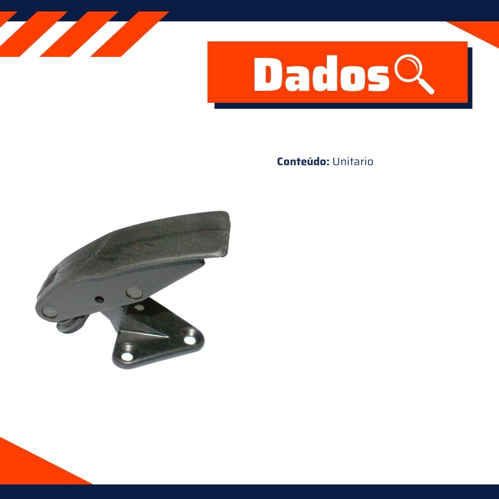 Trinco da janela basculante lateral do Vidro traseiro - Universal - 60587