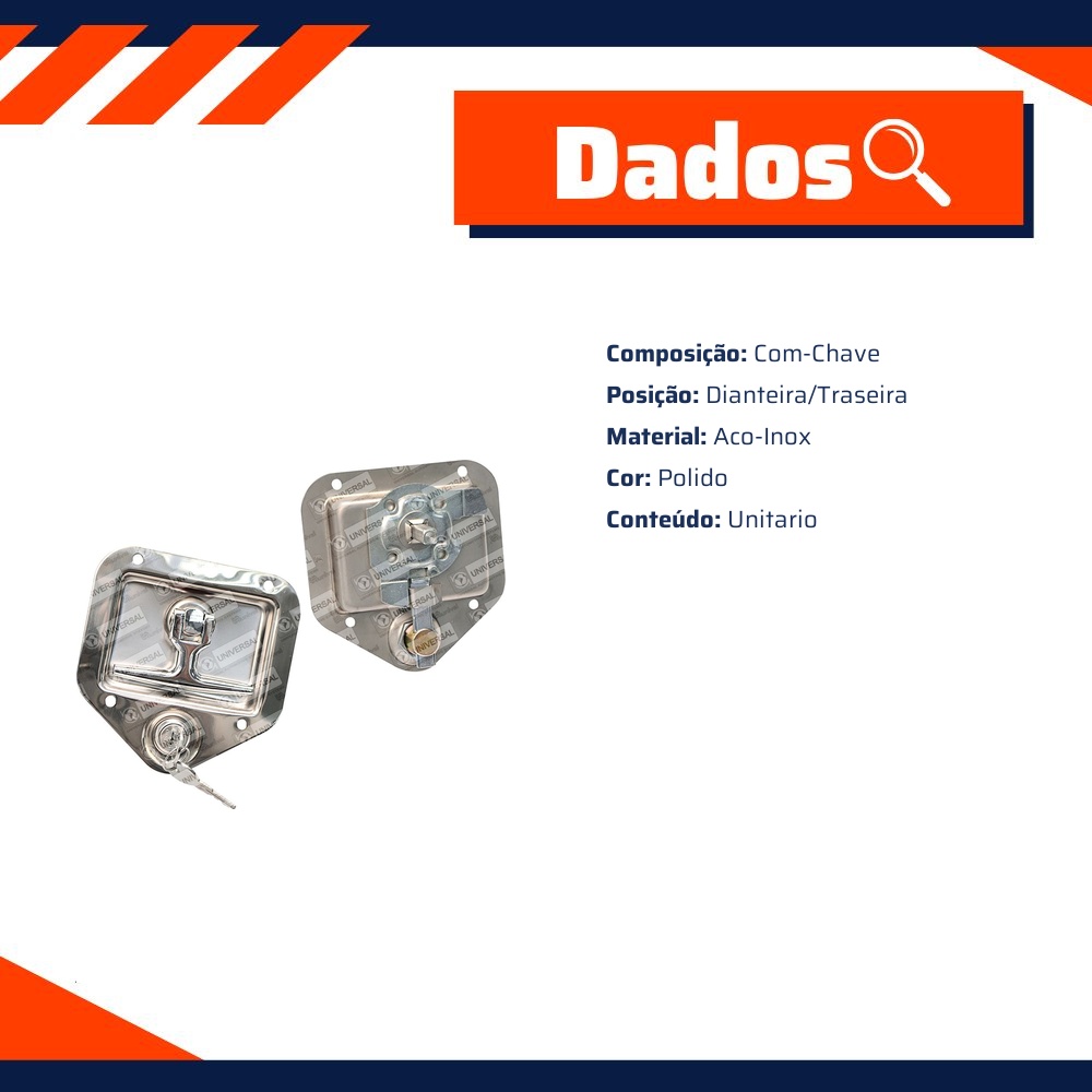 Maçaneta Externa T - Universal - 60636