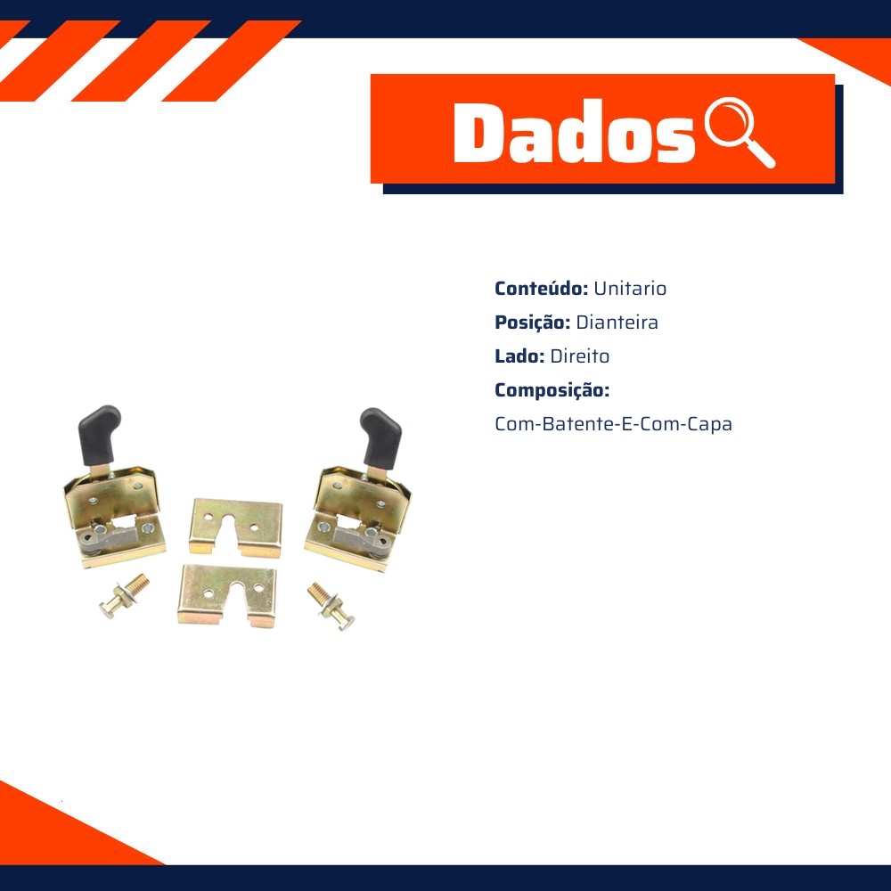 Conjunto de Fechaduras da Porta - Universal - 60663