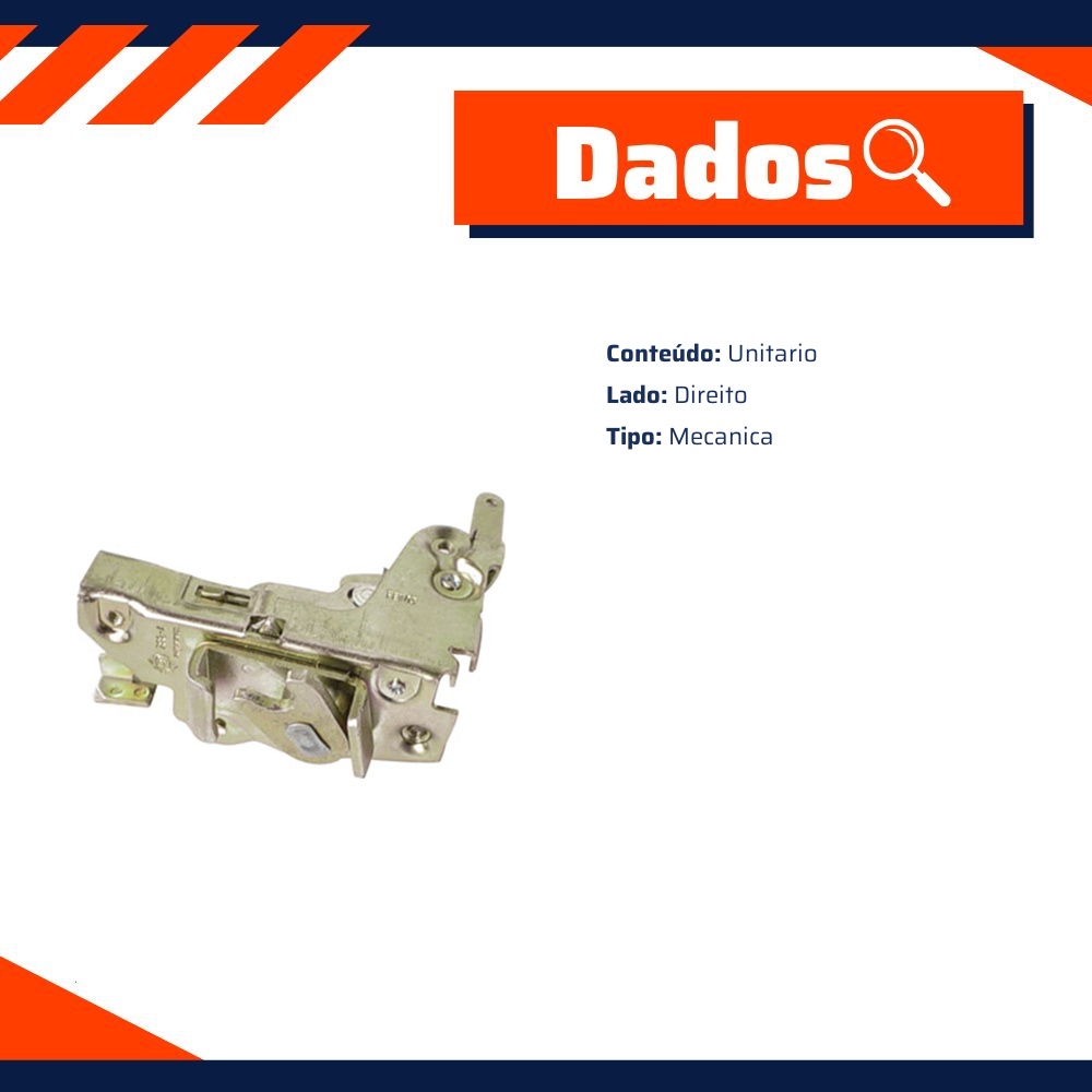 Fechadura da Porta Dianteira - Universal - 71916