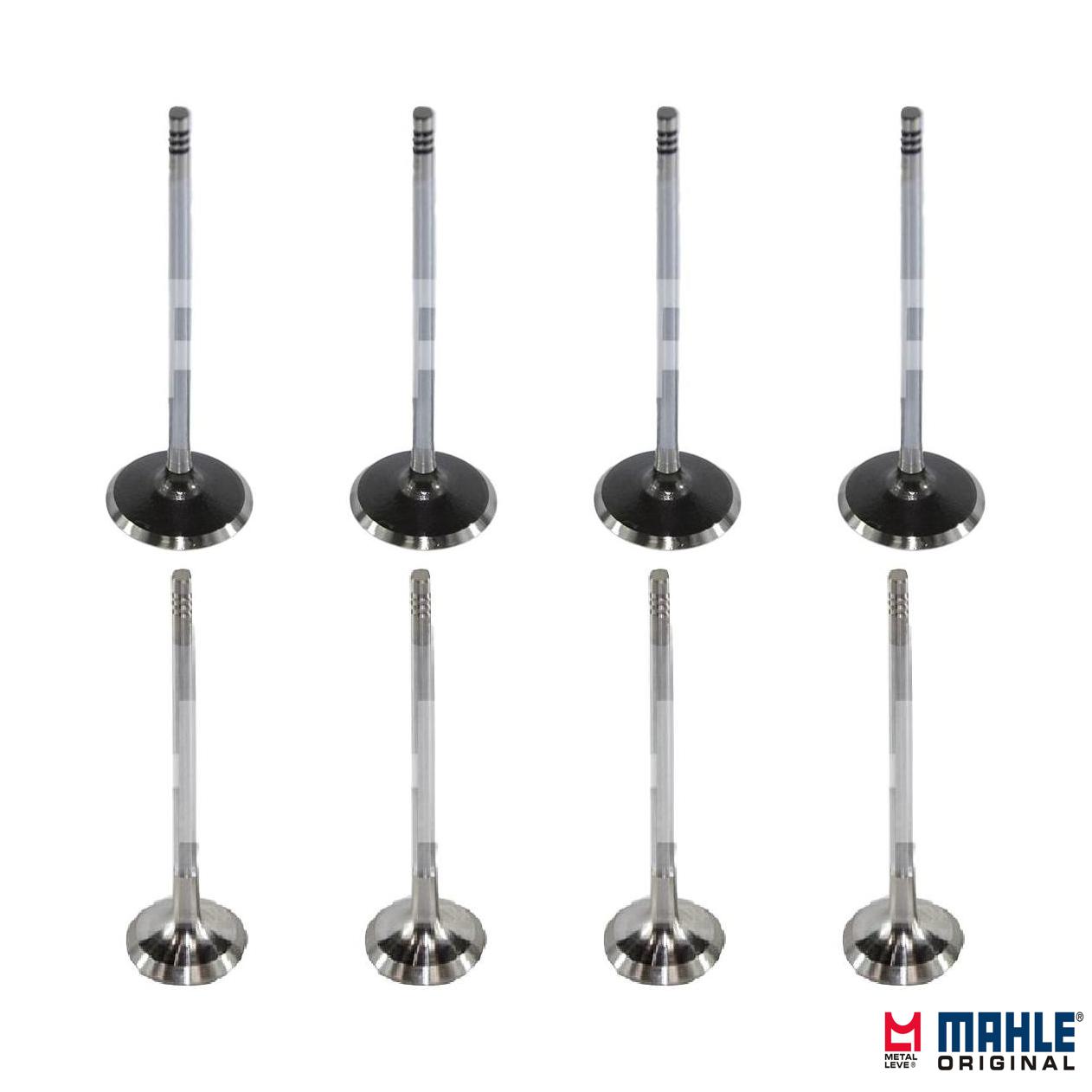 Kit com 4 Válvulas de Admissão e 4 Válvulas de Escape - Mahle Metal Leve - VA0251632 STD / VE0250272 STD
