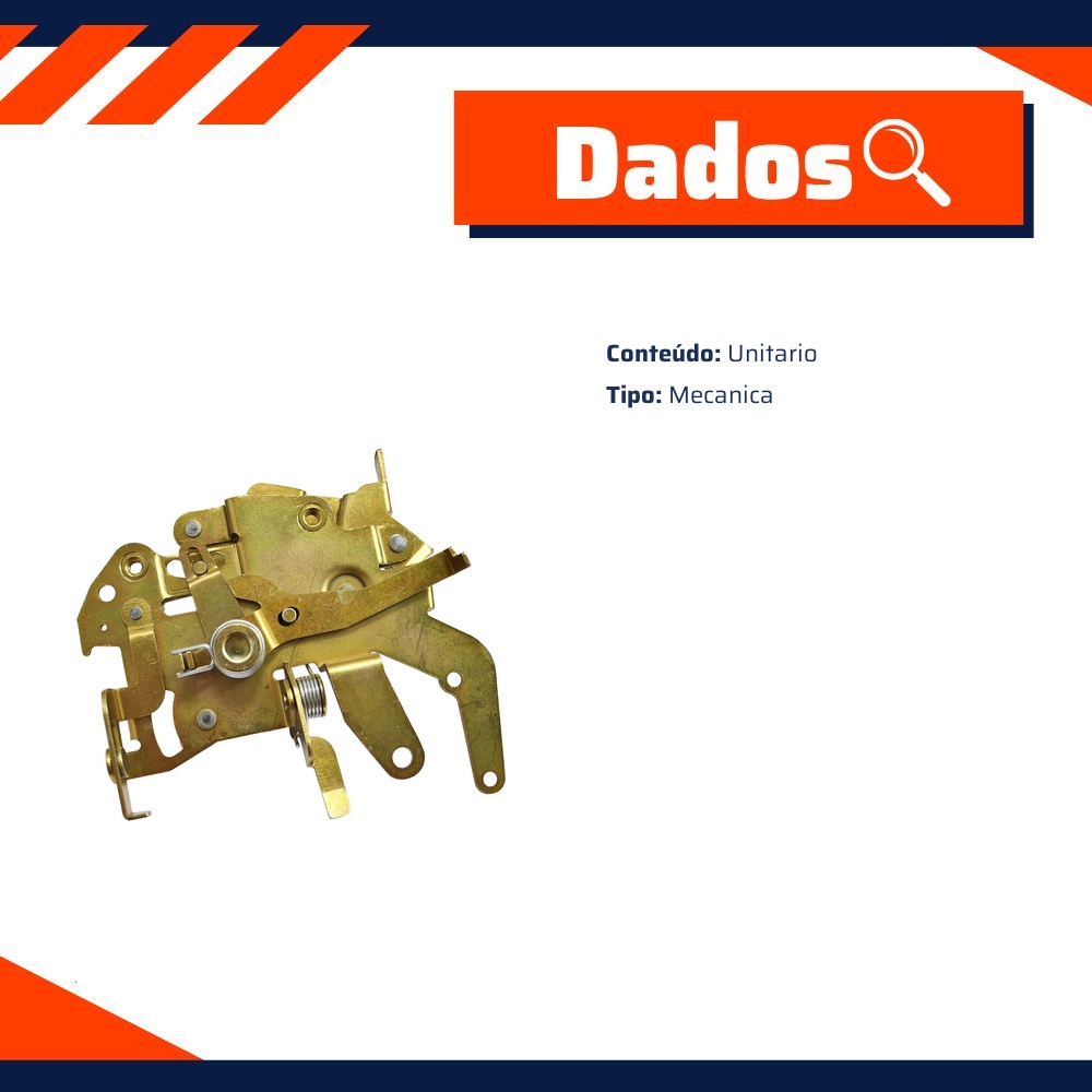 Fechadura DA Porta Corrediça - Universal - 50544