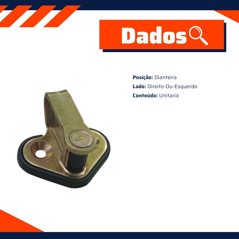 Batente da Porta para Renault Megane e Scenic - Universal Automotive - 11649