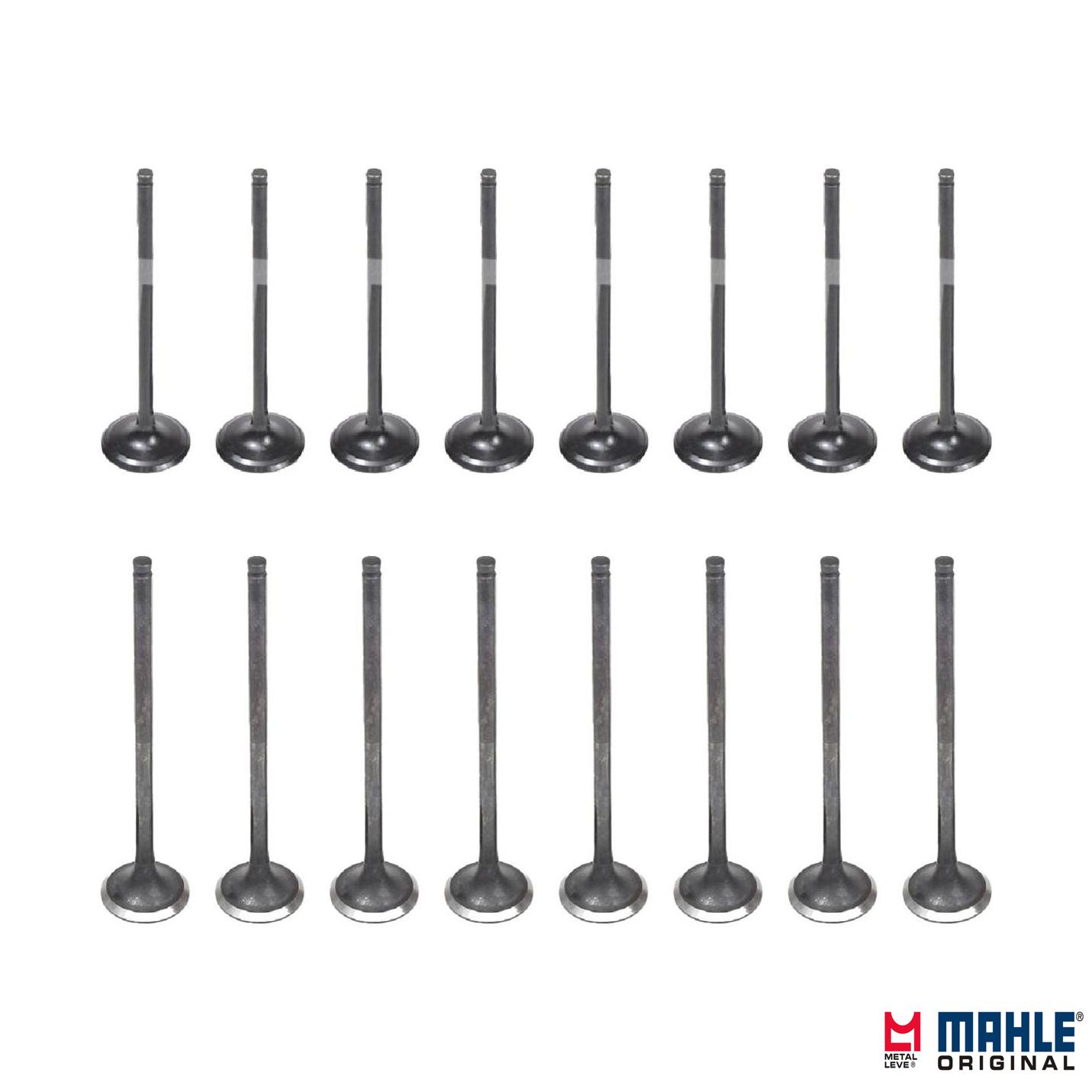 Kit com 8 Válvulas de Admissão e 8 Válvulas de Escape - Mahle Metal Leve - VA5511568 STD / VE5511569 STD
