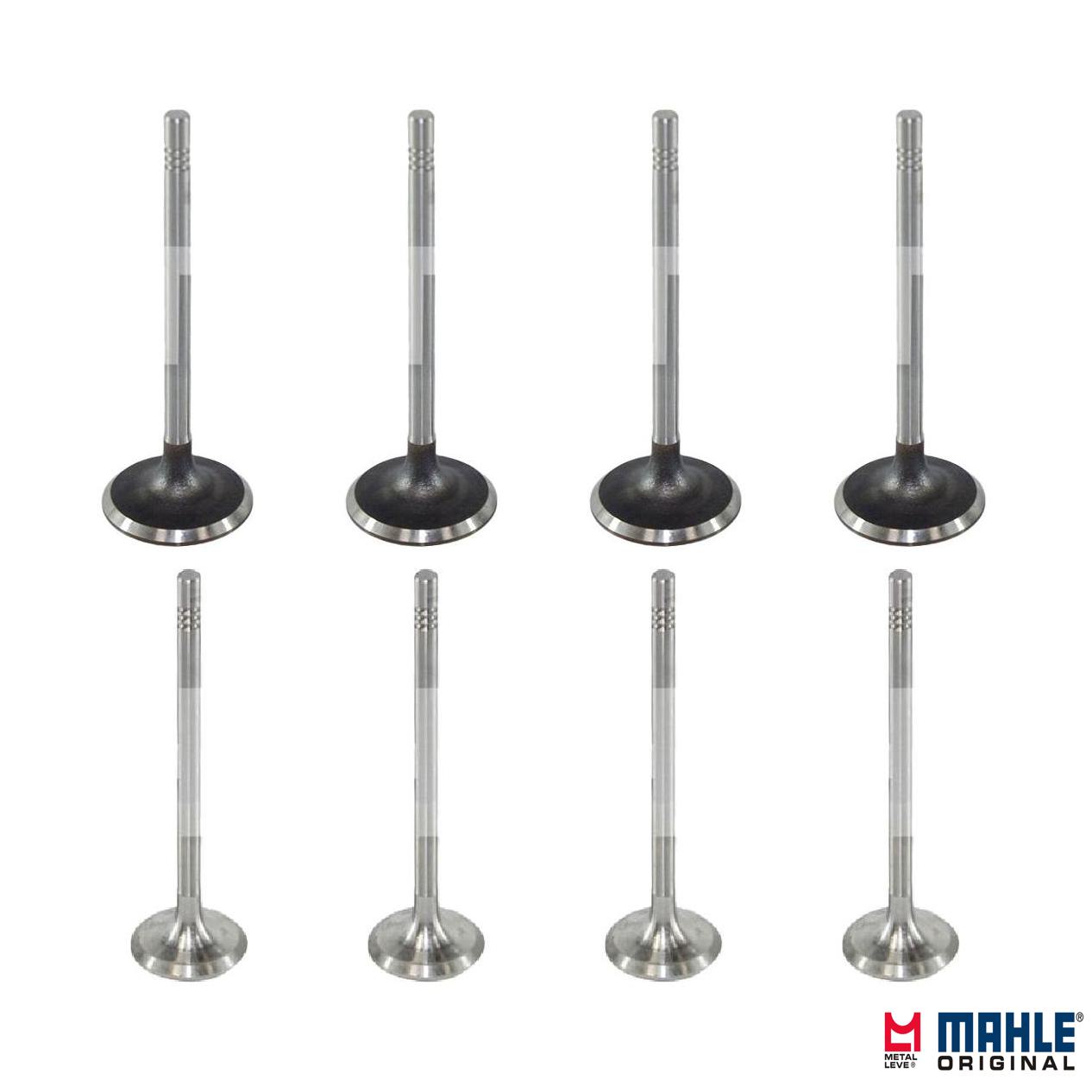 Kit com 4 Válvulas de Admissão e 4 Válvulas de Escape - Mahle Metal Leve - VA0700252 STD / VE0700253 STD