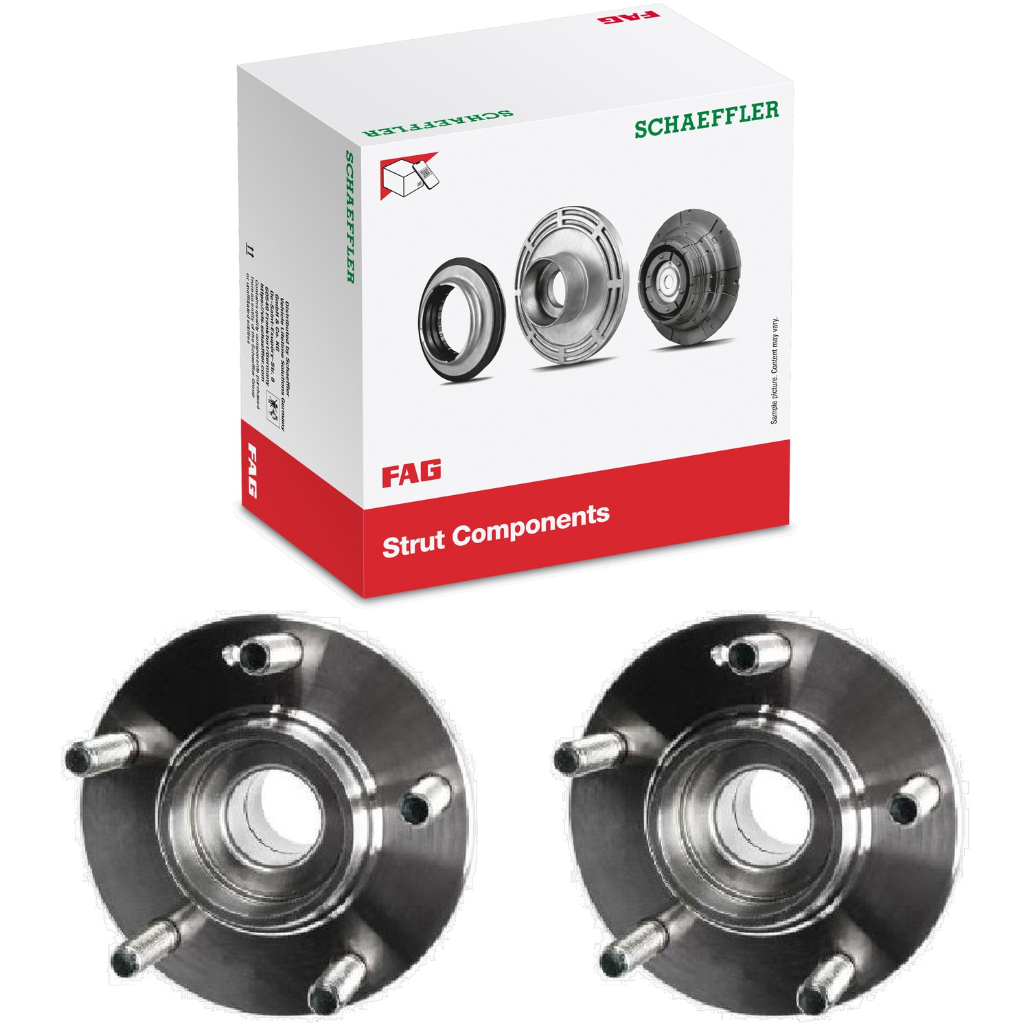 Par Cubo de Roda Traseiro - FAG - 101679