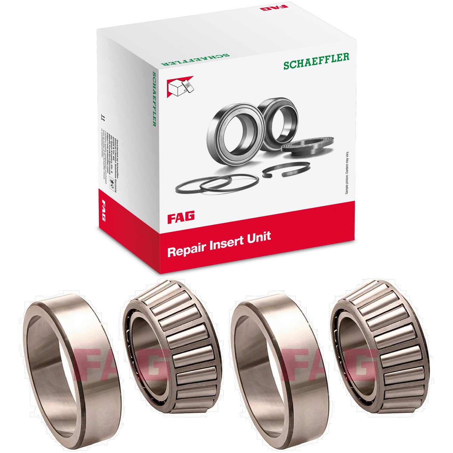 Par Rolamento de Roda Dianteiro - FAG - 33205