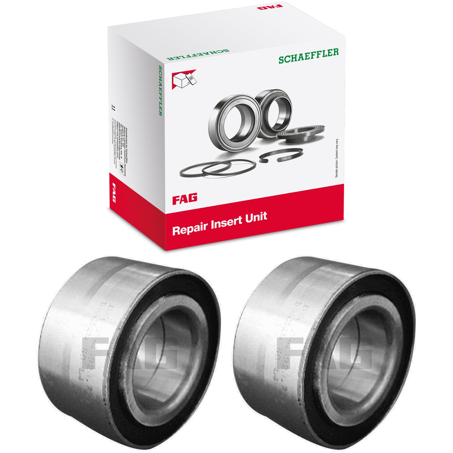 Par Rolamento de Roda Dianteiro - FAG - 805589DA