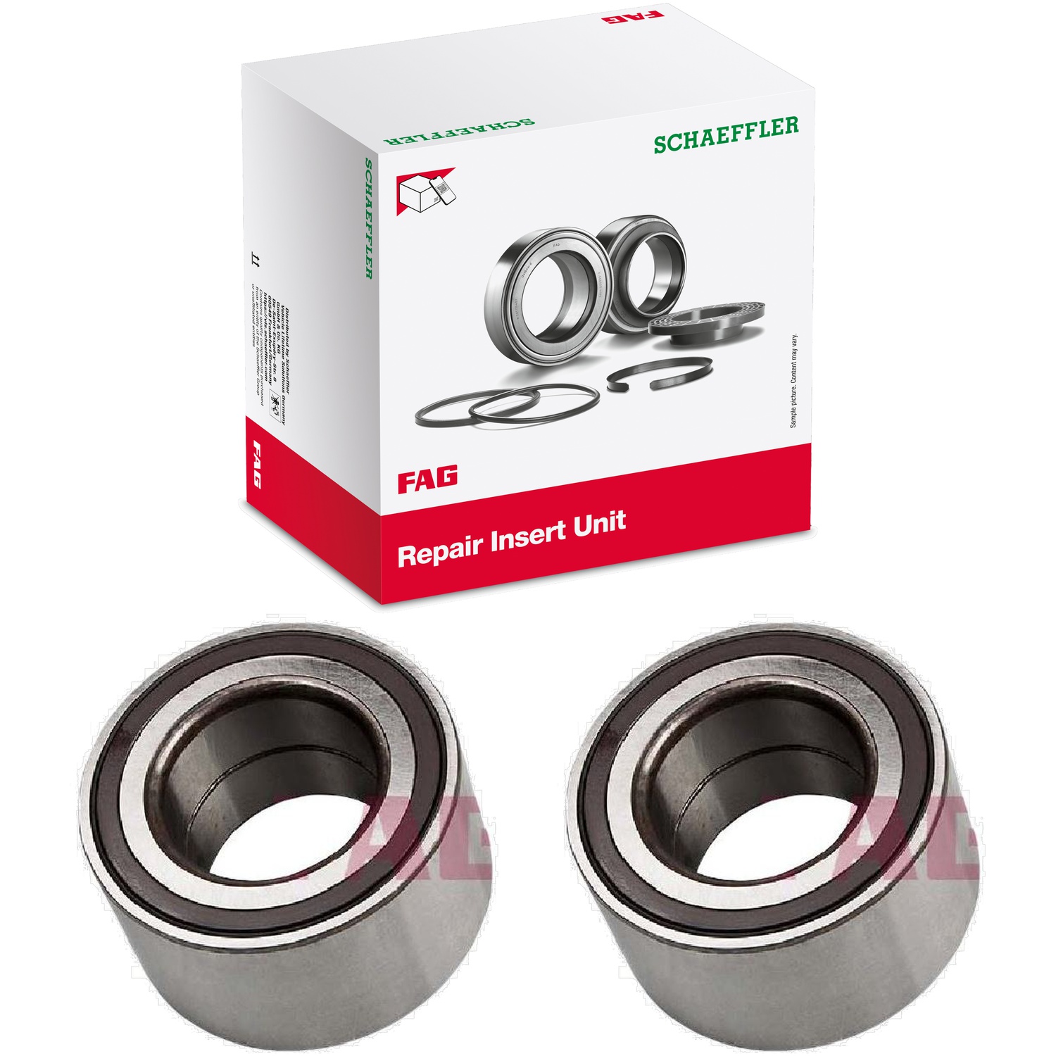Par Rolamento de Roda Dianteiro - FAG - 713 6109 30