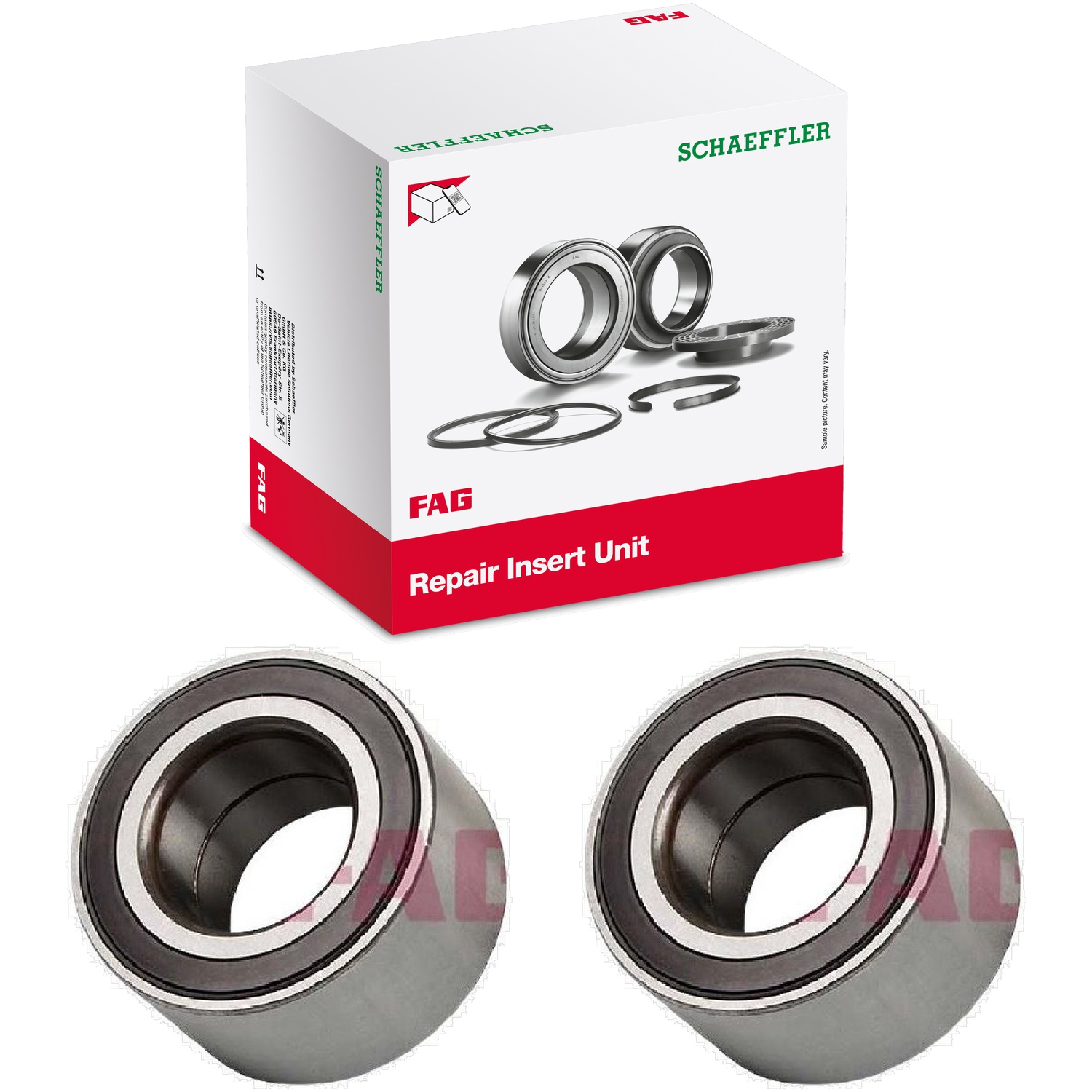 Par Rolamento de Roda Dianteiro - FAG - 713 6109 50