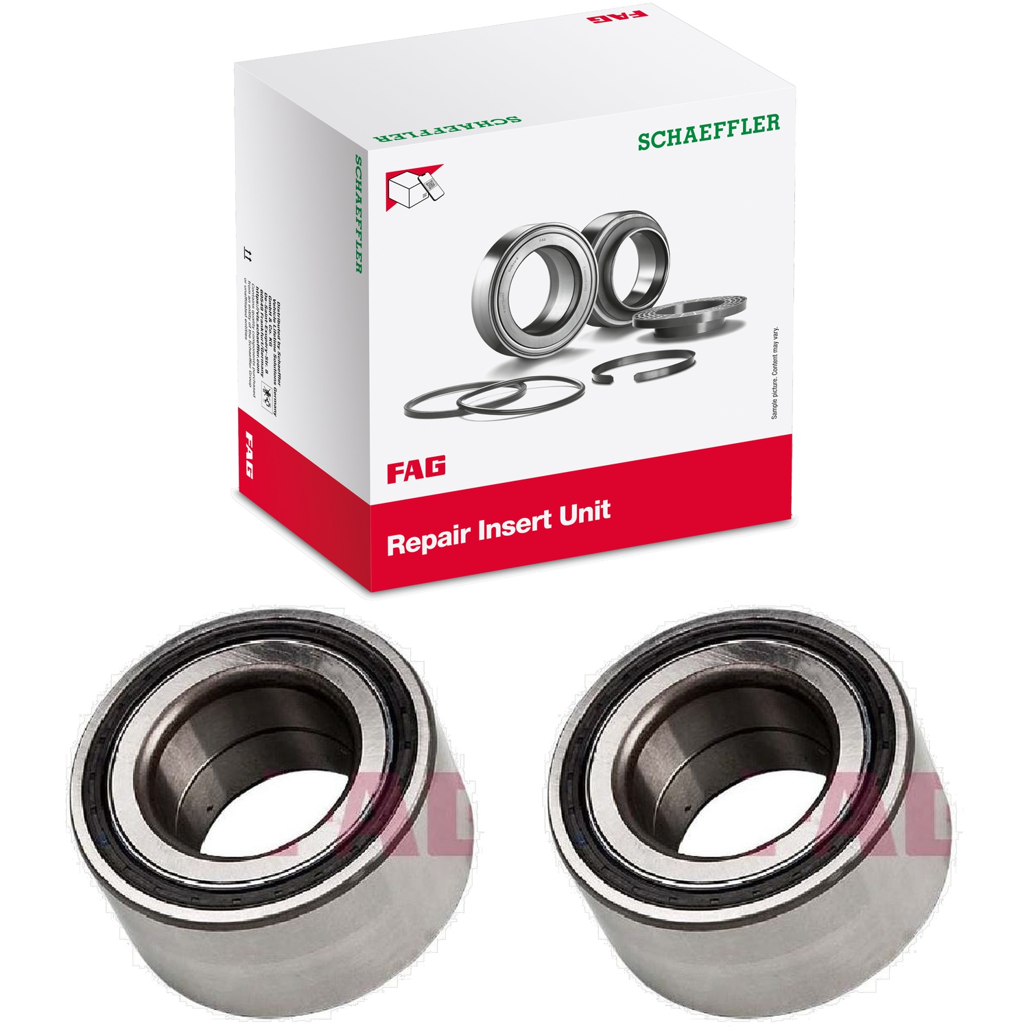Par Rolamento de Roda Dianteiro - FAG - 713 6265 60