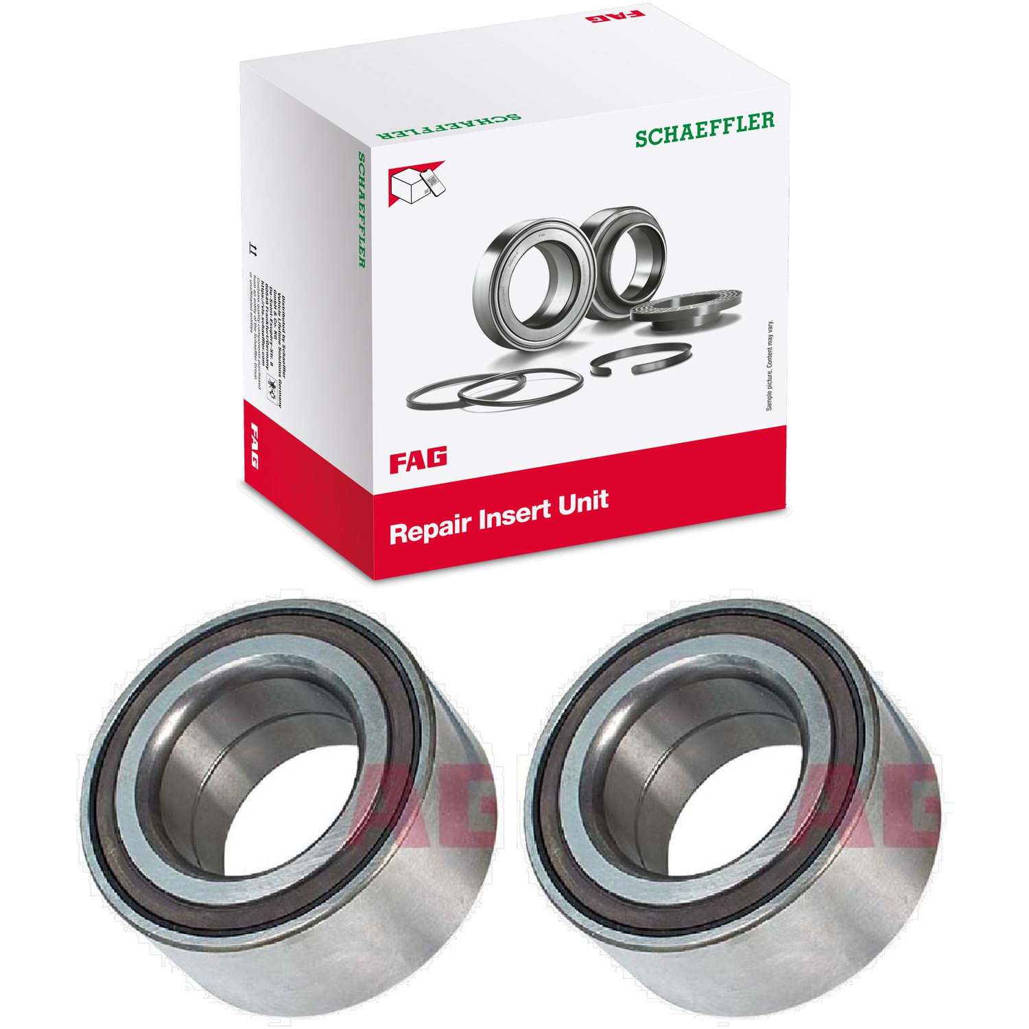 Par Rolamento de Roda Dianteiro - FAG - 713 6204 20