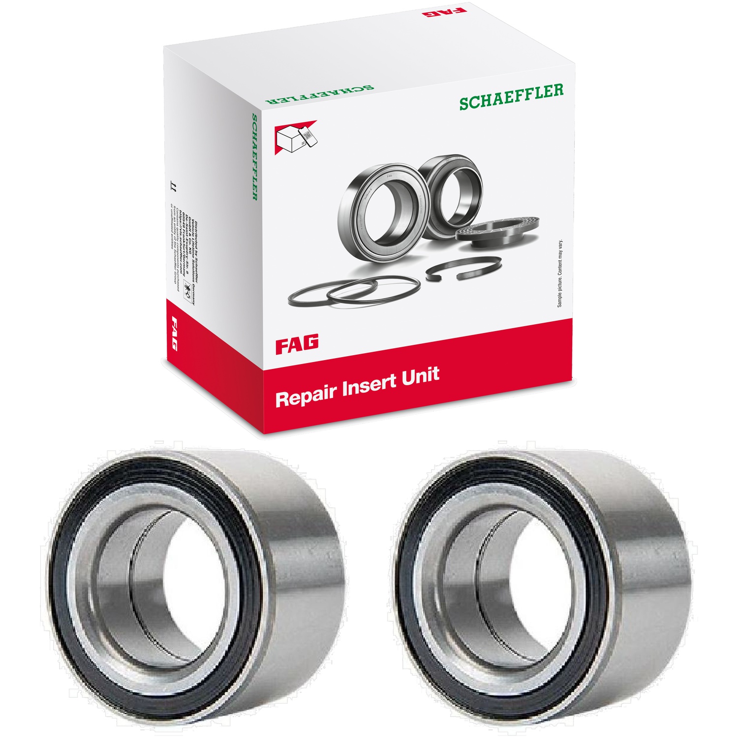 Par Rolamento de Roda Dianteiro - FAG - 581108