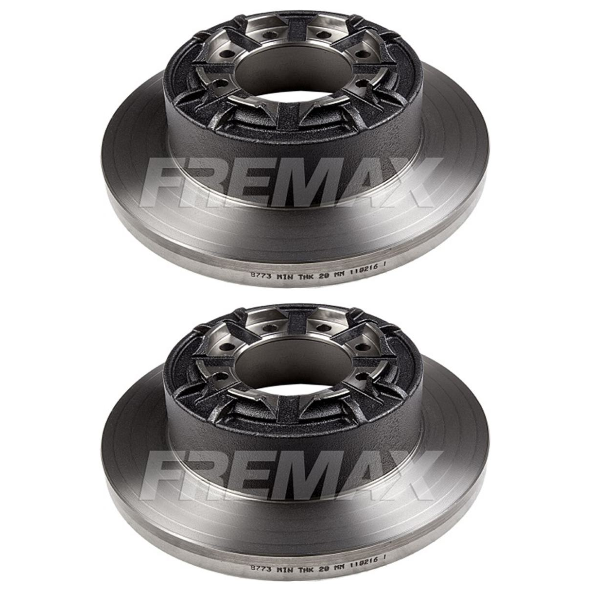 Par Disco de Freio Traseiro - Fremax - BD8773