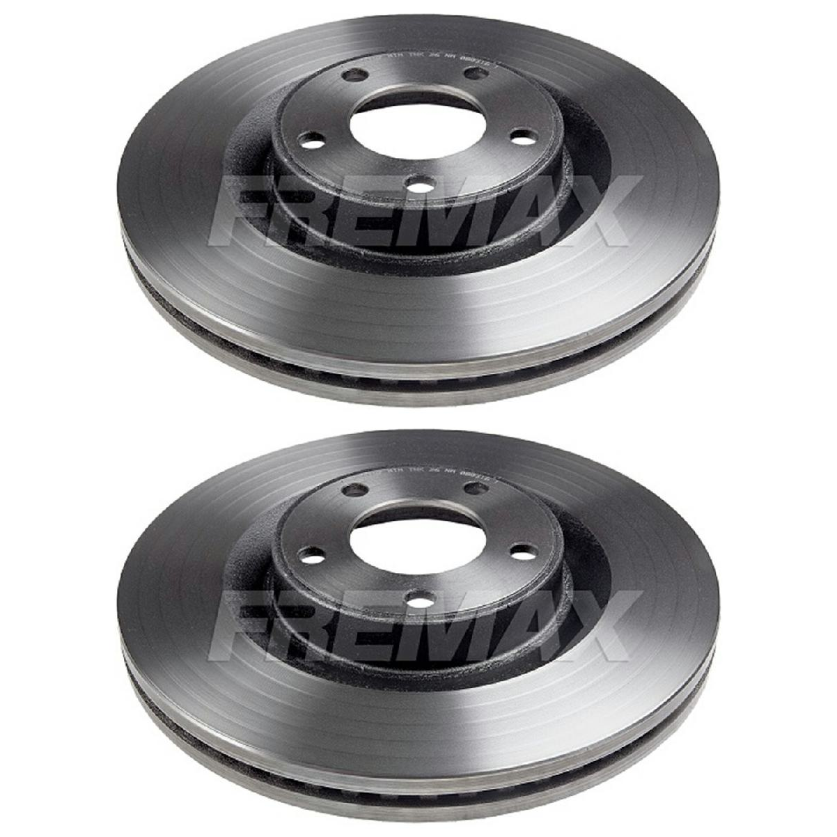 Par de Discos de Freio Ventilado Dianteiro - Fremax - BD6187