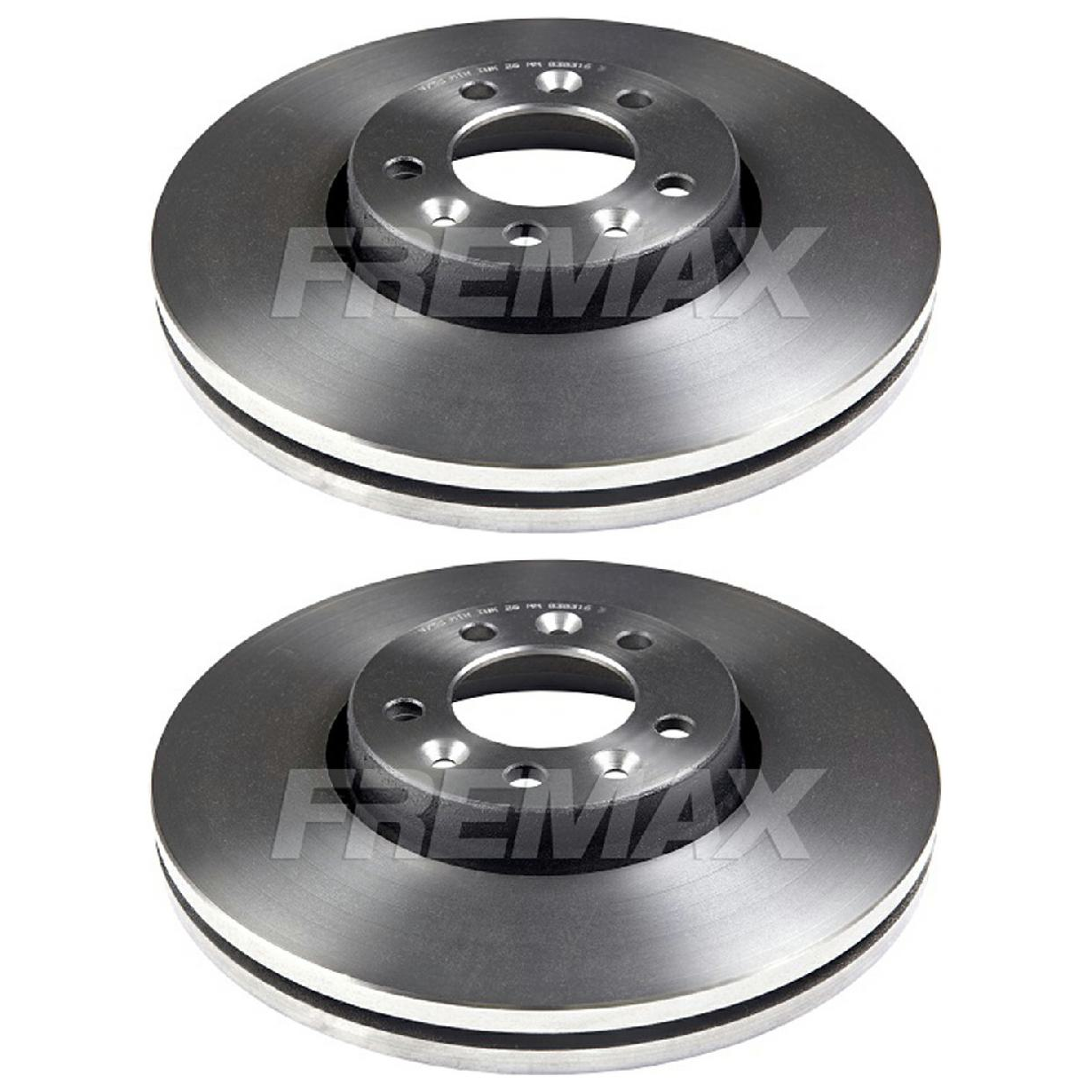 Par de Discos de Freio Ventilado Dianteiro - Fremax - BD4755