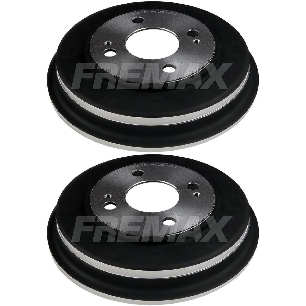 Par de Tambor de Freio Traseiro - Fremax - BD3902