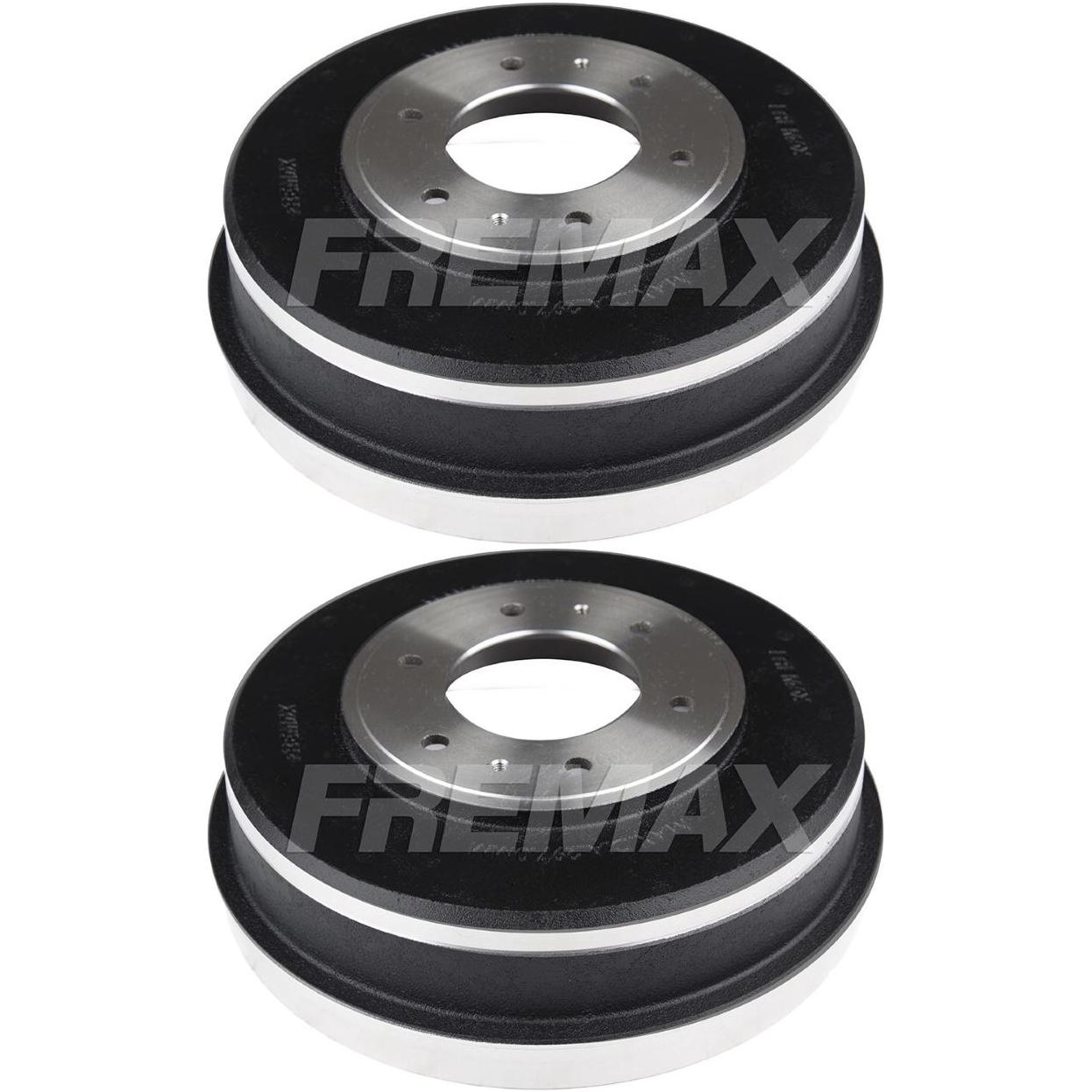 Par de Tambor de Freio Traseiro - Fremax - BD7020