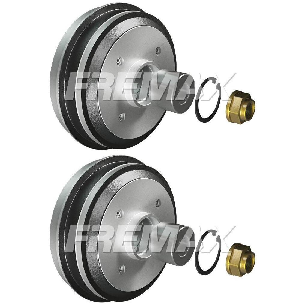 Par Kit Tambor Freio Traseiro - Fremax - BD4735KT