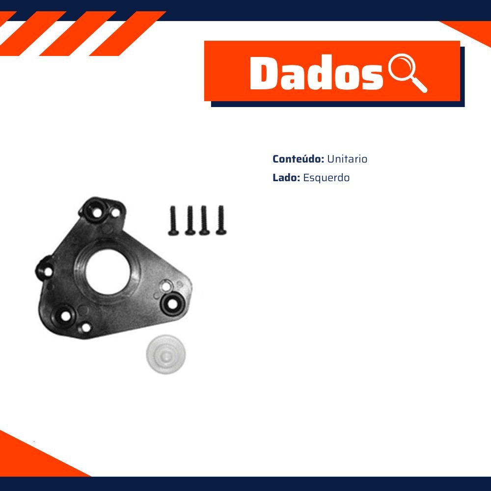 Motor para Máquina do Vidro Das Portas Dianteira e Traseira para Volkswagen Amarok e Polo - Universal Automotive - 91005