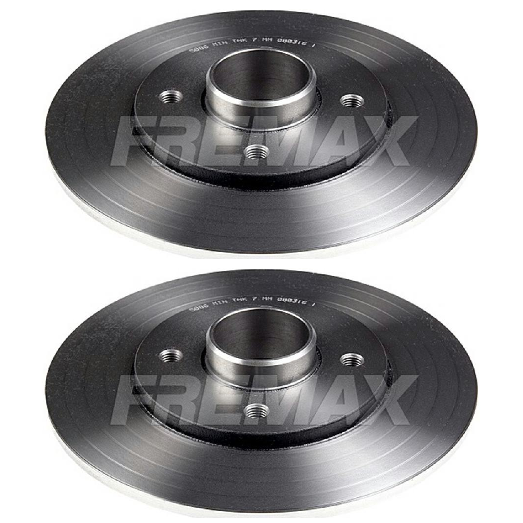 Par Disco de Freio Sólido Traseiro - Fremax - BD5006