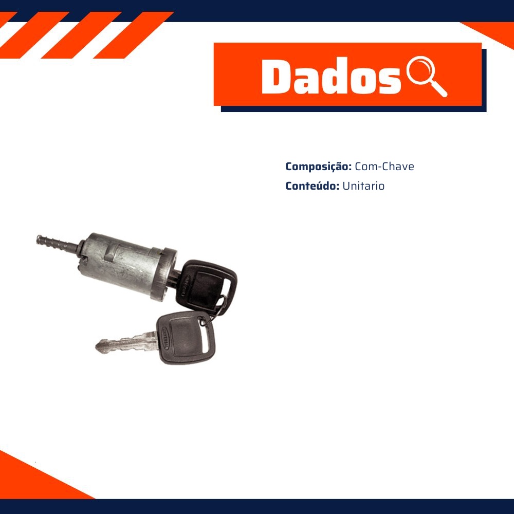 Cilindro de Ignição para Ford Belina e Corcel - Universal Automotive - 30116