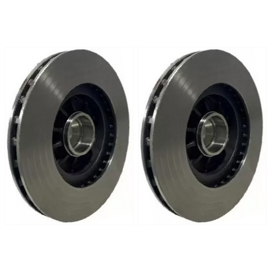 Par Disco de Freio Dianteiro Ventilado - MDS - D33C
