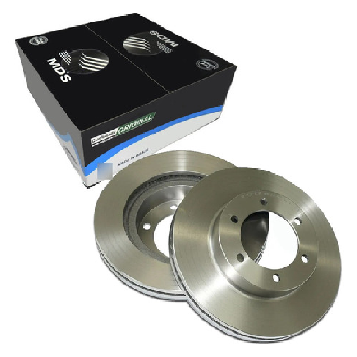 Par Disco de Freio Dianteiro Ventilado - MDS - D343F