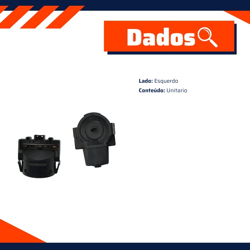 Comutador Elétrico de Ignição e Partida - Universal - 31331