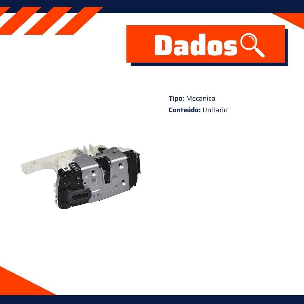 Fechadura DA Porta Corrediça - Universal - 50638