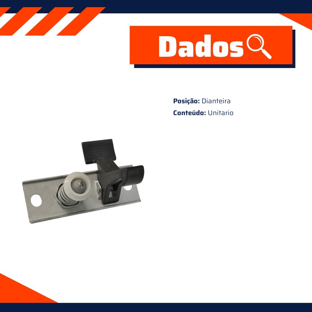 Fechadura Superior do Capô para Fiat Uno - Universal Automotive - 70469