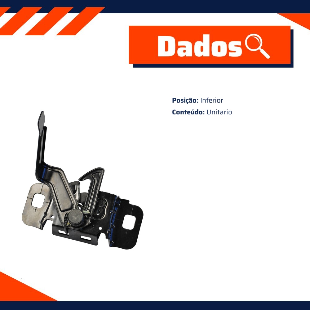 Fechadura do Capô para Chevrolet COBALT - Universal Automotive - 41836