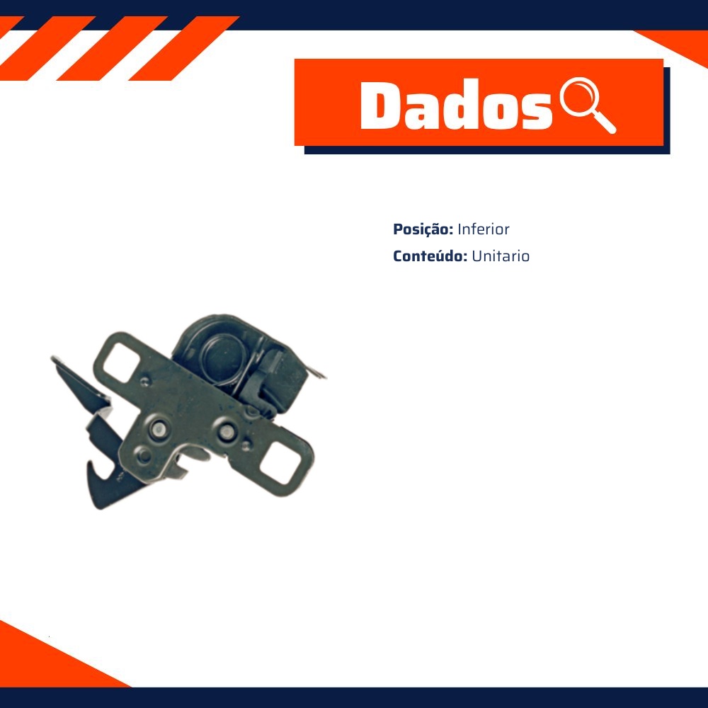 Fechadura do Capô para Ford Ranger - Universal Automotive - 30427