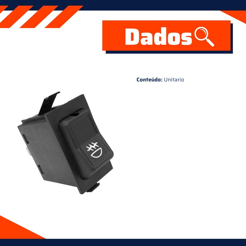 Interruptor de Farol de Milha - Universal - 90417
