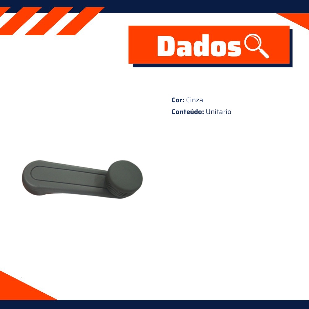 Manivela Reguladora do Vidro para Toyota Hilux - Universal Automotive - 60408