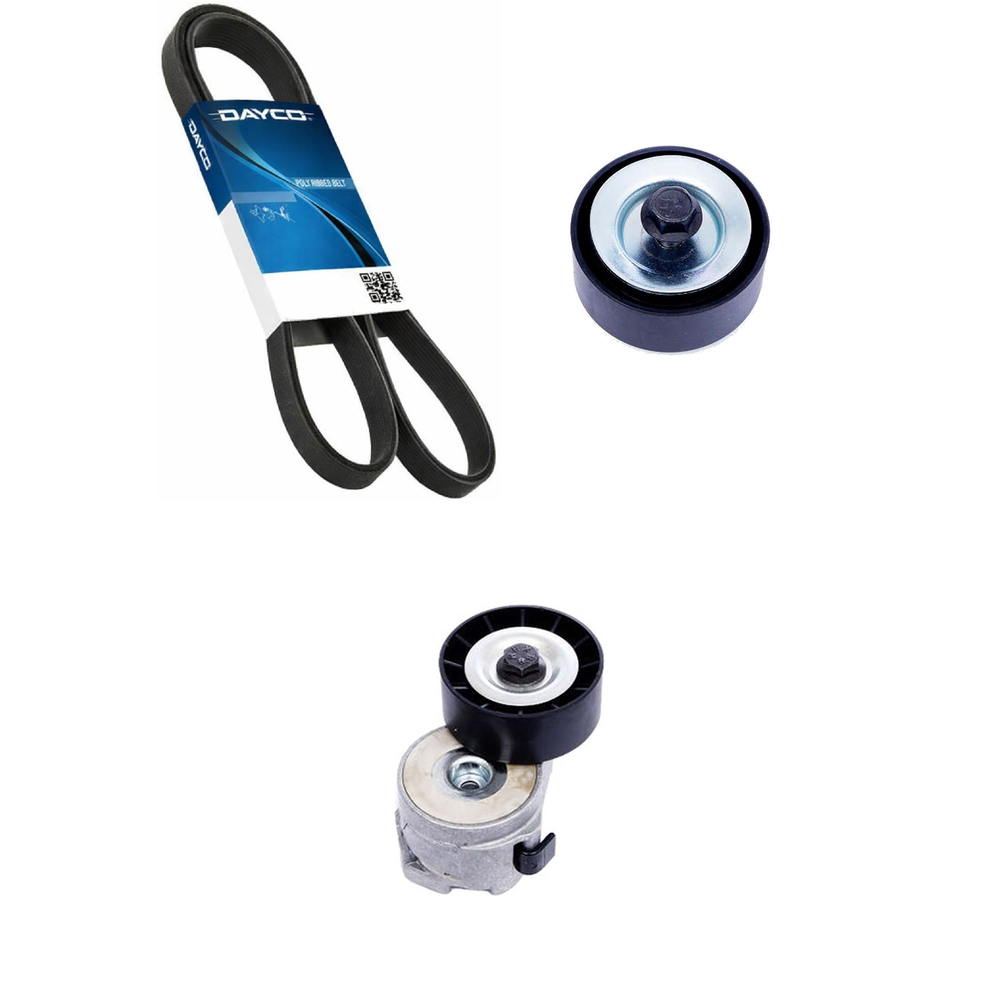 Kit Correia de Acessórios - Dayco - 7PK1076 APV1074 APV1075