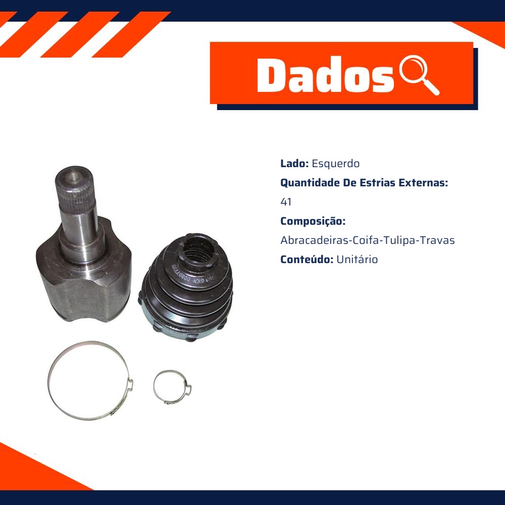 Garfo da Tulipa Esquerdo - IMA - AL-1258