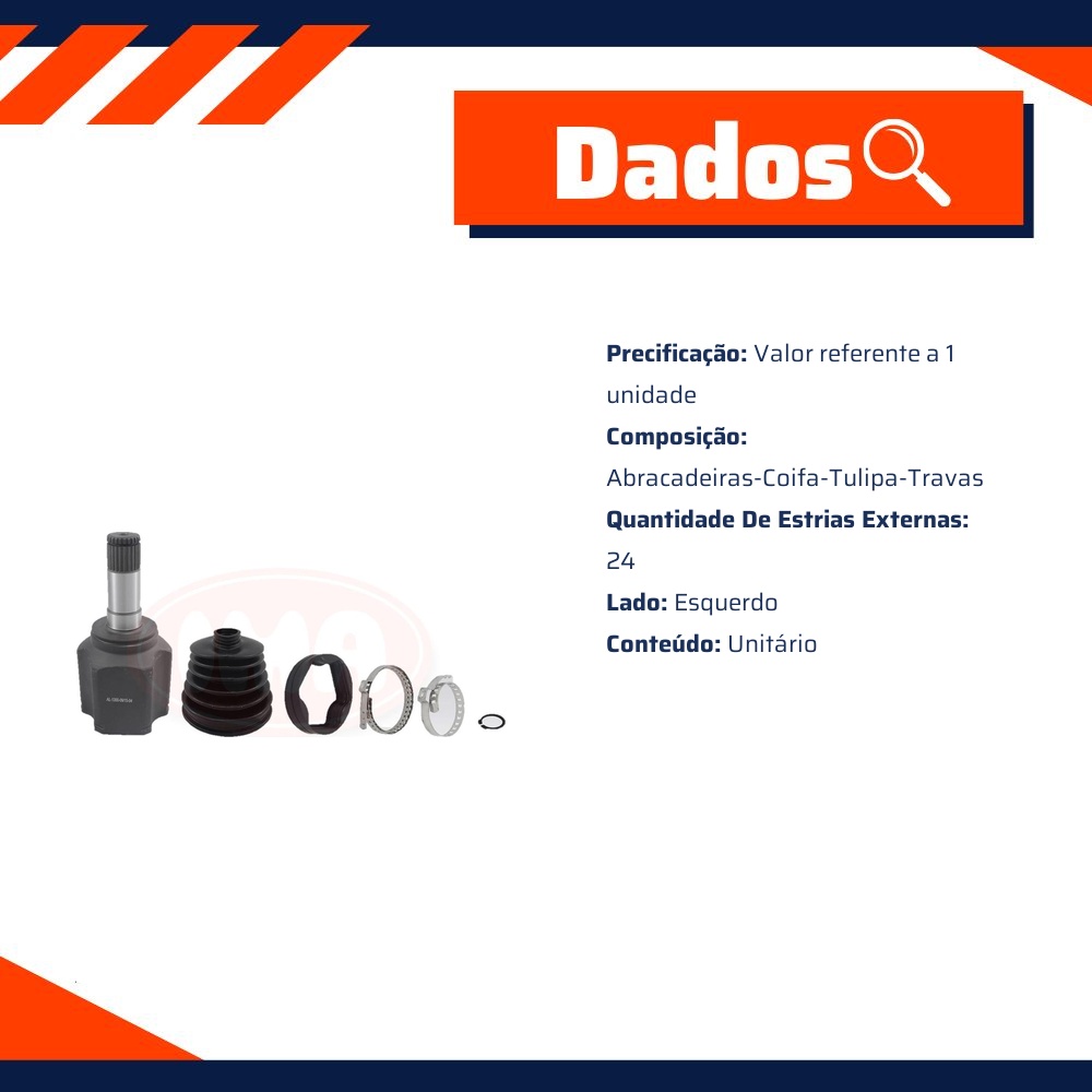 Garfo da Tulipa Esquerdo - IMA - AL-1300