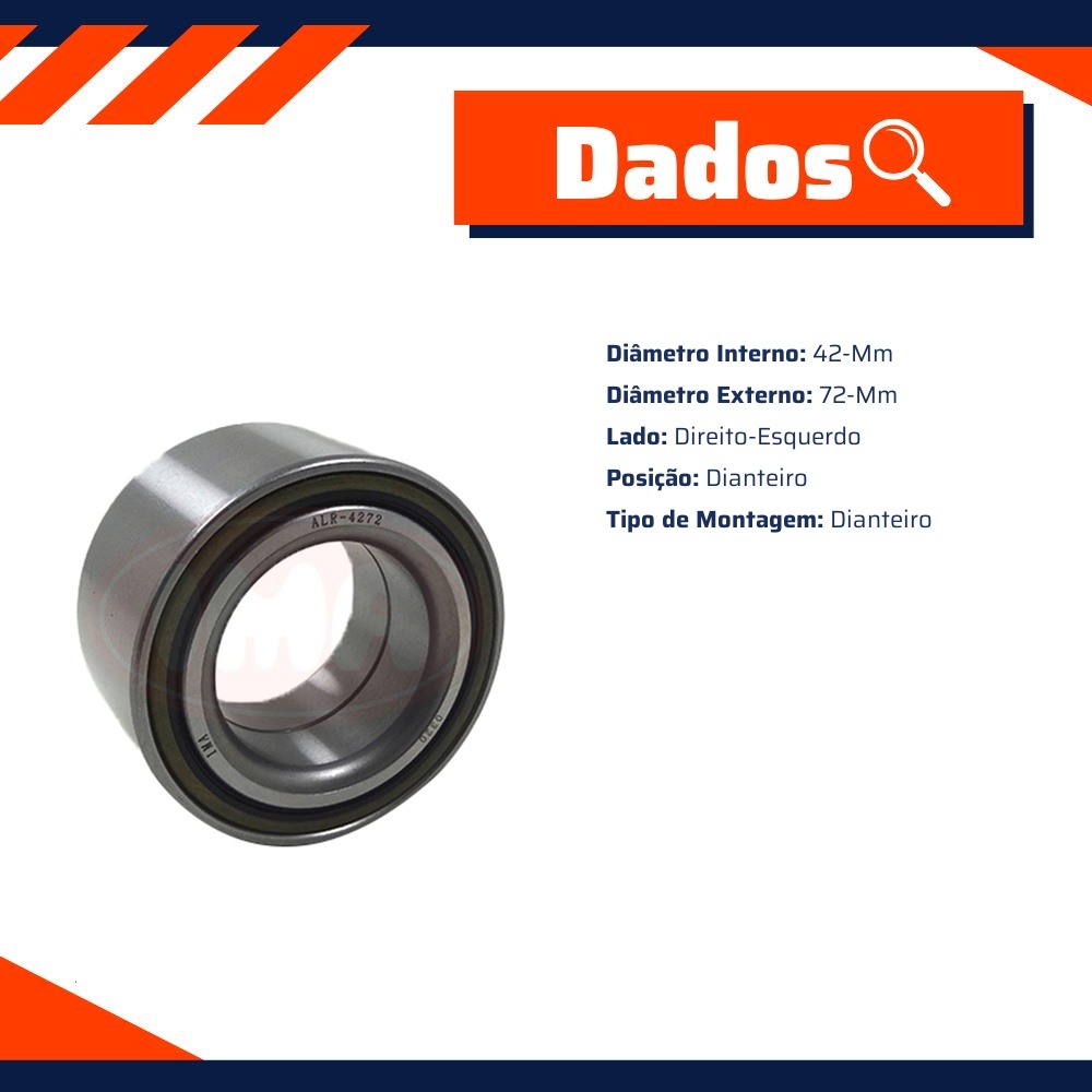 Rolamento de Roda Dianteira - IMA - ALR-4272