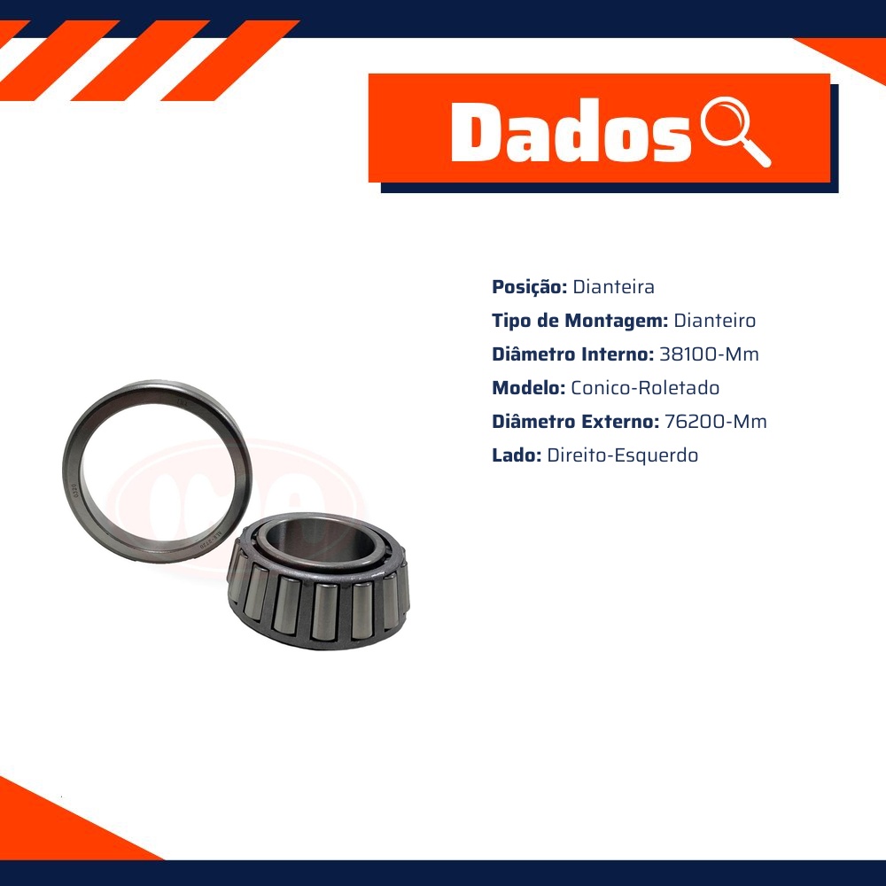 Rolamento de Roda para Toyota Bandeirante - IMA - ALR-2788/20