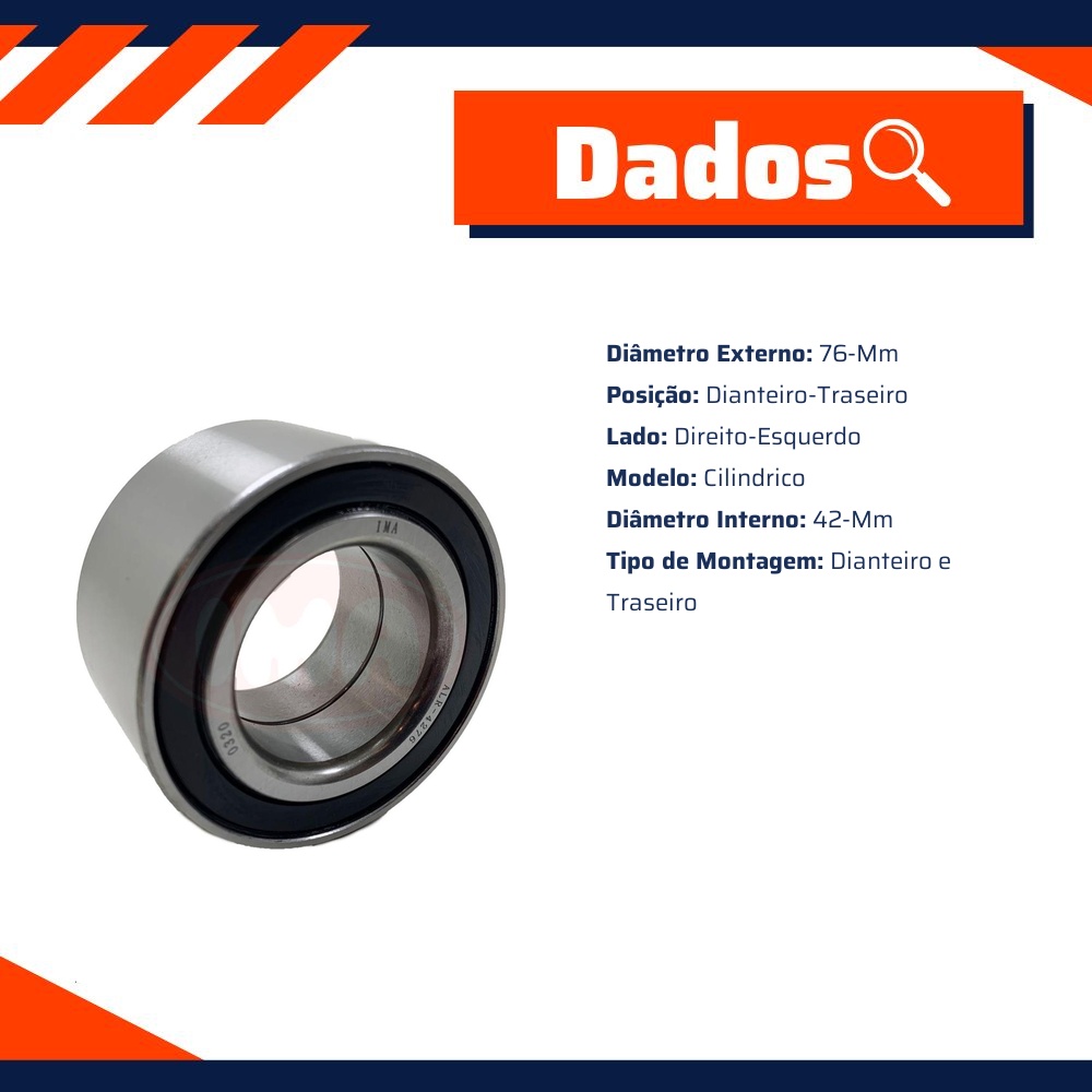 Rolamento de Roda - IMA - ALR-4276
