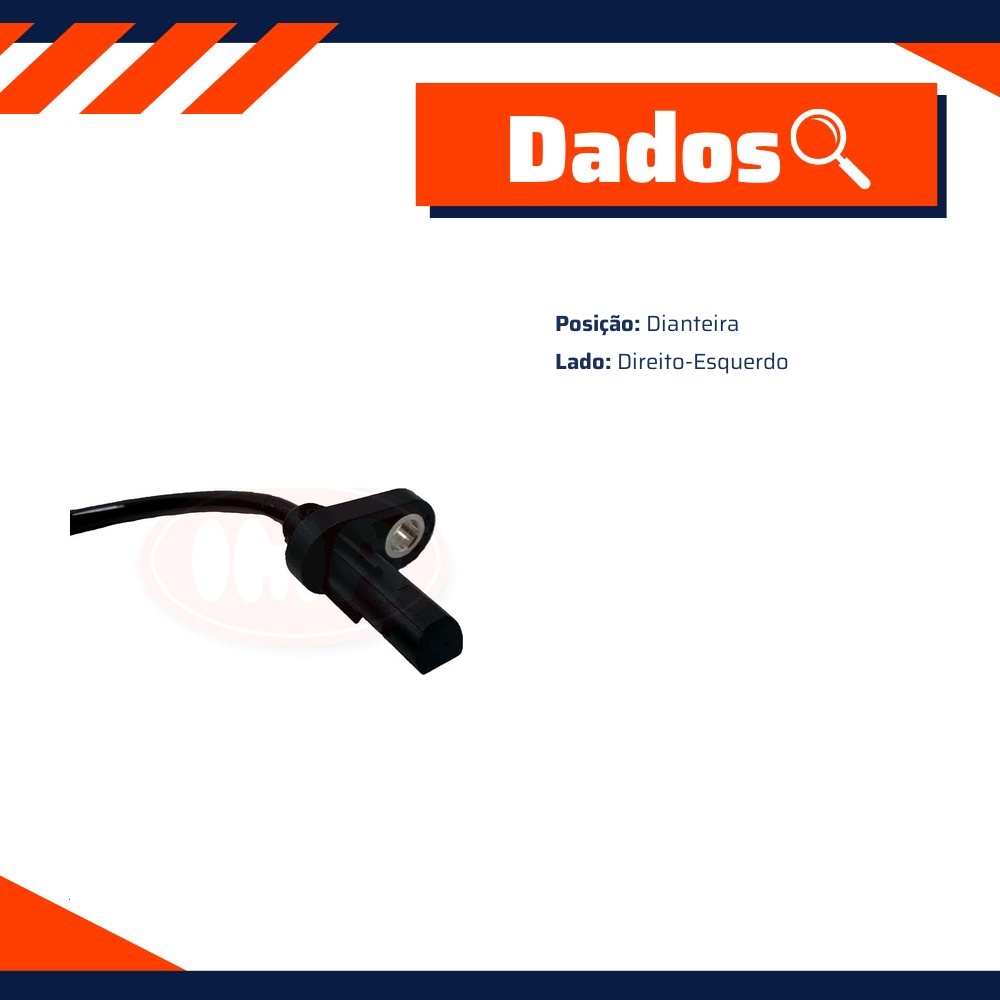 Sensor ABS Dianteiro para BMW X1 - IMA - AL-2073