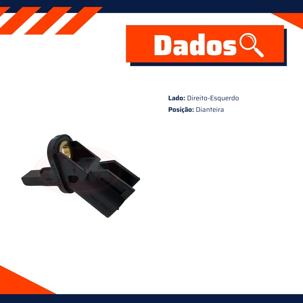 Sensor de Freio ABS Dianteiro - IMA - AL-2119