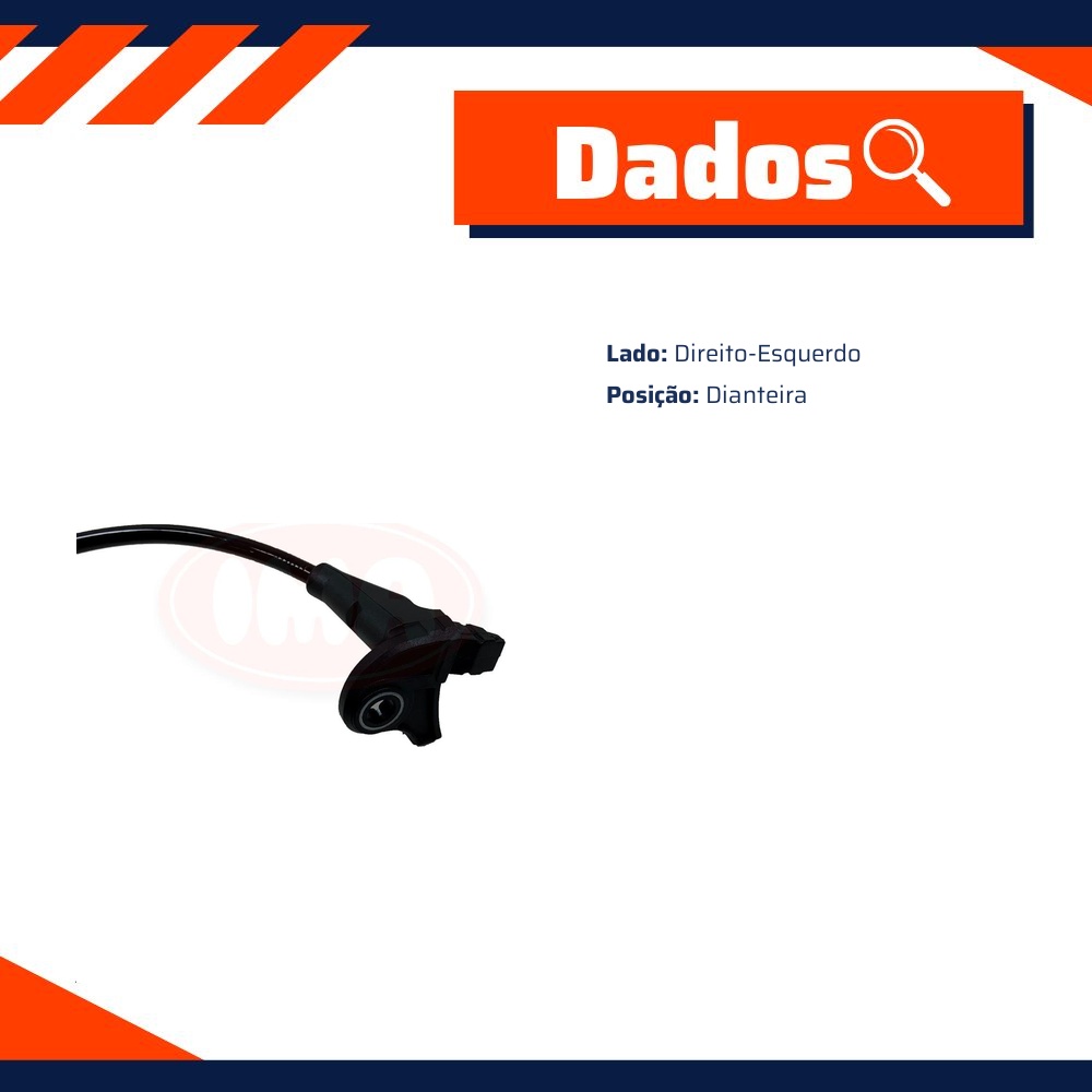 Sensor de Freio ABS Dianteiro - IMA - AL-2078