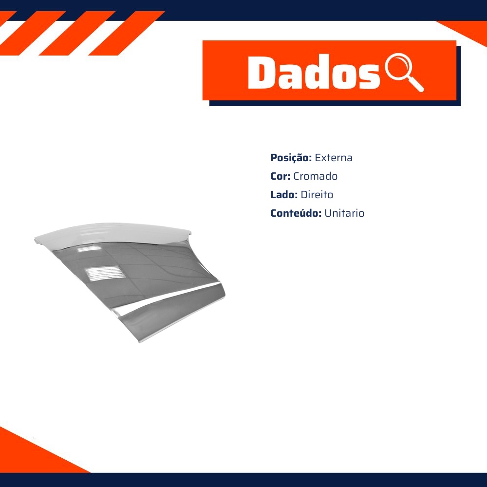 Capa do Espelho Retrovisor para Chevrolet Vectra - Universal Automotive - 41784